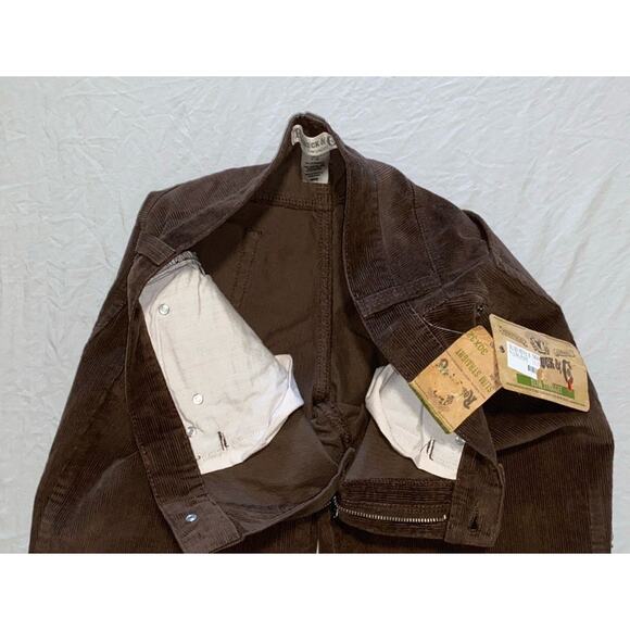 Roebuck & Co Heritage Apparel Slim Straight 5-Pocket Corduroy Pants, Jeans 30X32 - Picture 5 of 7